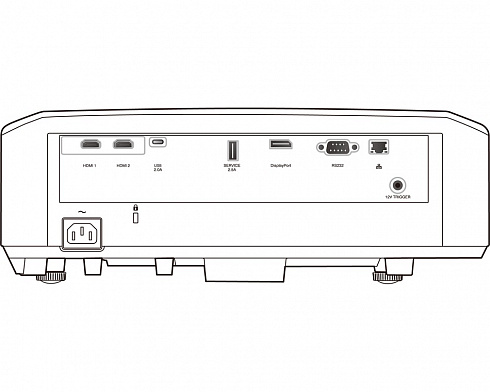 Кинотеатральный проектор JVC LX-NZ30W