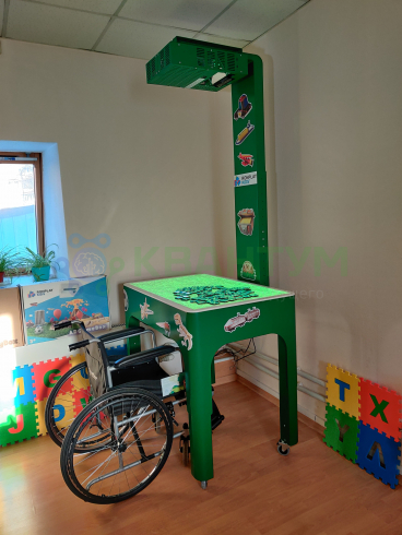 Интерактивная песочница/стол для детей RsB 7 Доступная среда (Мобильная)